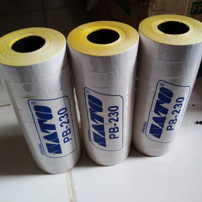 

Sale Label Harga Sato Price Label Sato Pb 230 Kuning