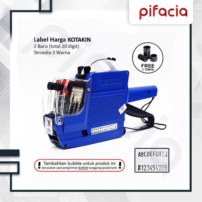 

Sale Pifacia Alat Label Harga Price Labeller Tembak Kertas Sticker Display Toko