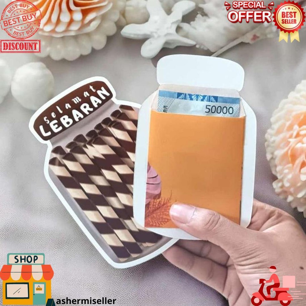 

Amplop Small Isi 10 Pcs/Amplop Lebaran 2024/Amplop Angpao Idul Fitri/Amplop Unik Aestetic D Promo 3.3
