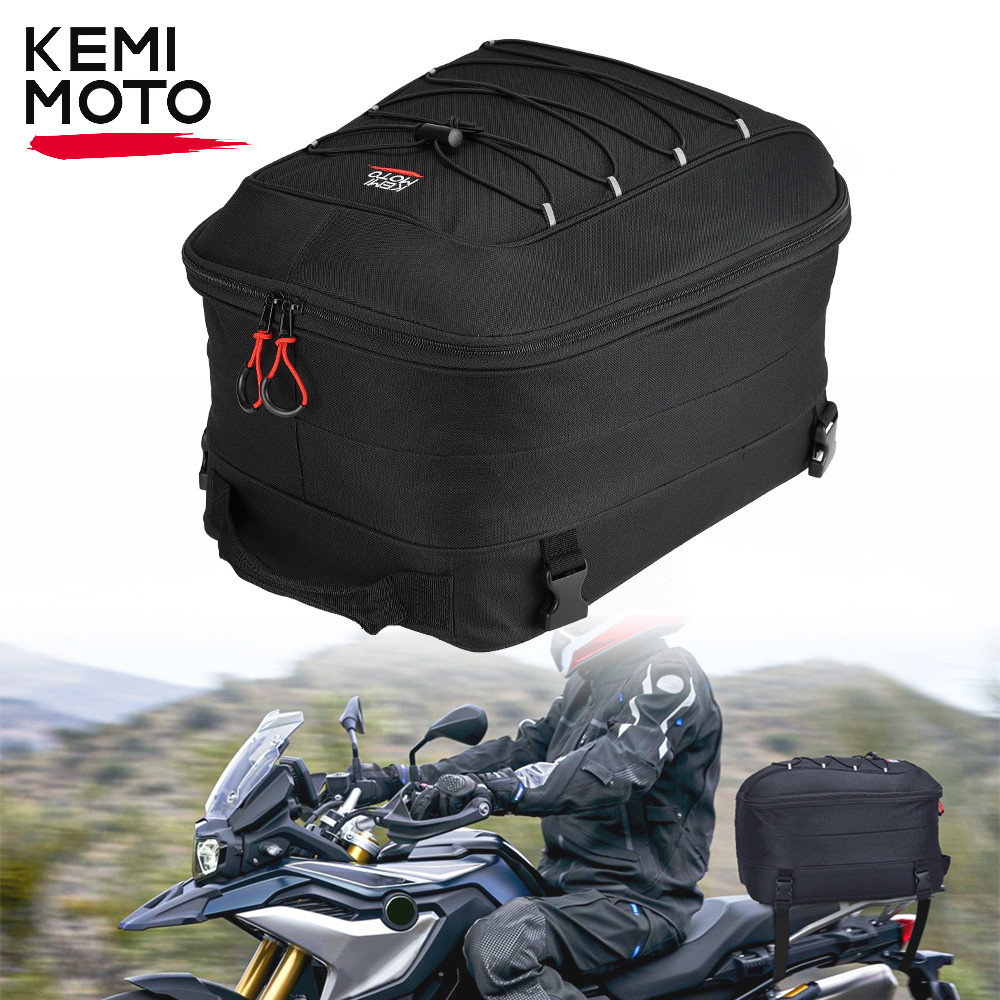 ENH KEMiMOTO Motorcycle Tail Bag Rear Seat Bags Helmet Bag Outdoor Travel Luggage Storage Backpack f