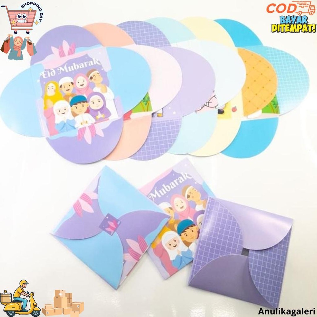 

Amplop Lebaran Unik Tutup Stiker Isi 25Pcs Amplop Unik Amplop Baling Baling Karakter Angpao D Gratis Ongkir