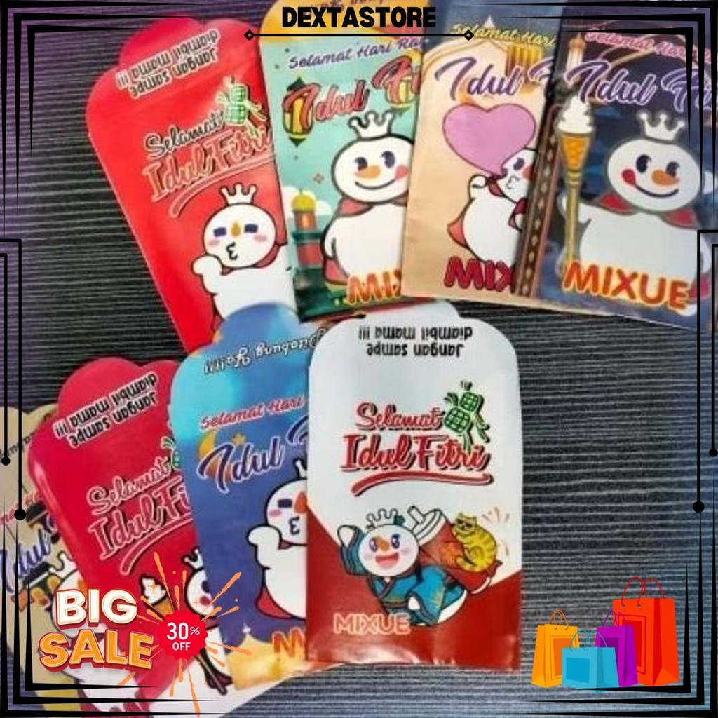 

10 Pcs Amplop Snack & Mixue Siap Pakai 7*12 Cm (Size Medium) D Best Seller