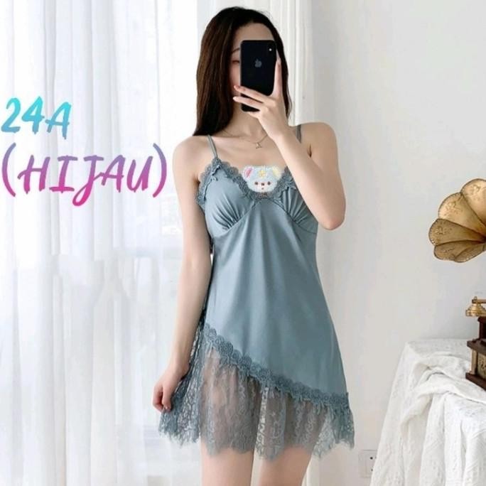 

Baju Daster Satin Lingerie Original