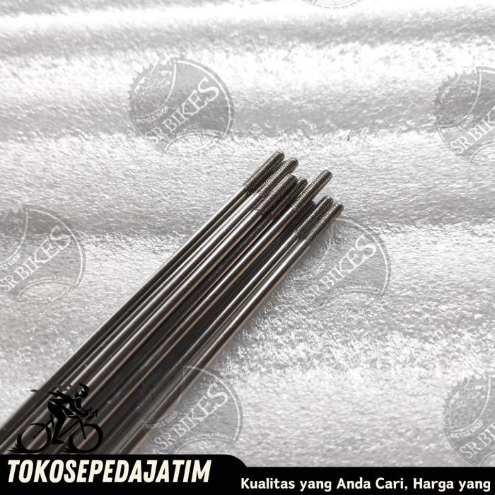 RUJI JARI JARI SPOKE STAINLESS STEEL SEPEDA MTB 26". ARAYA BERKUALITAS KUALITAS TERBAIK