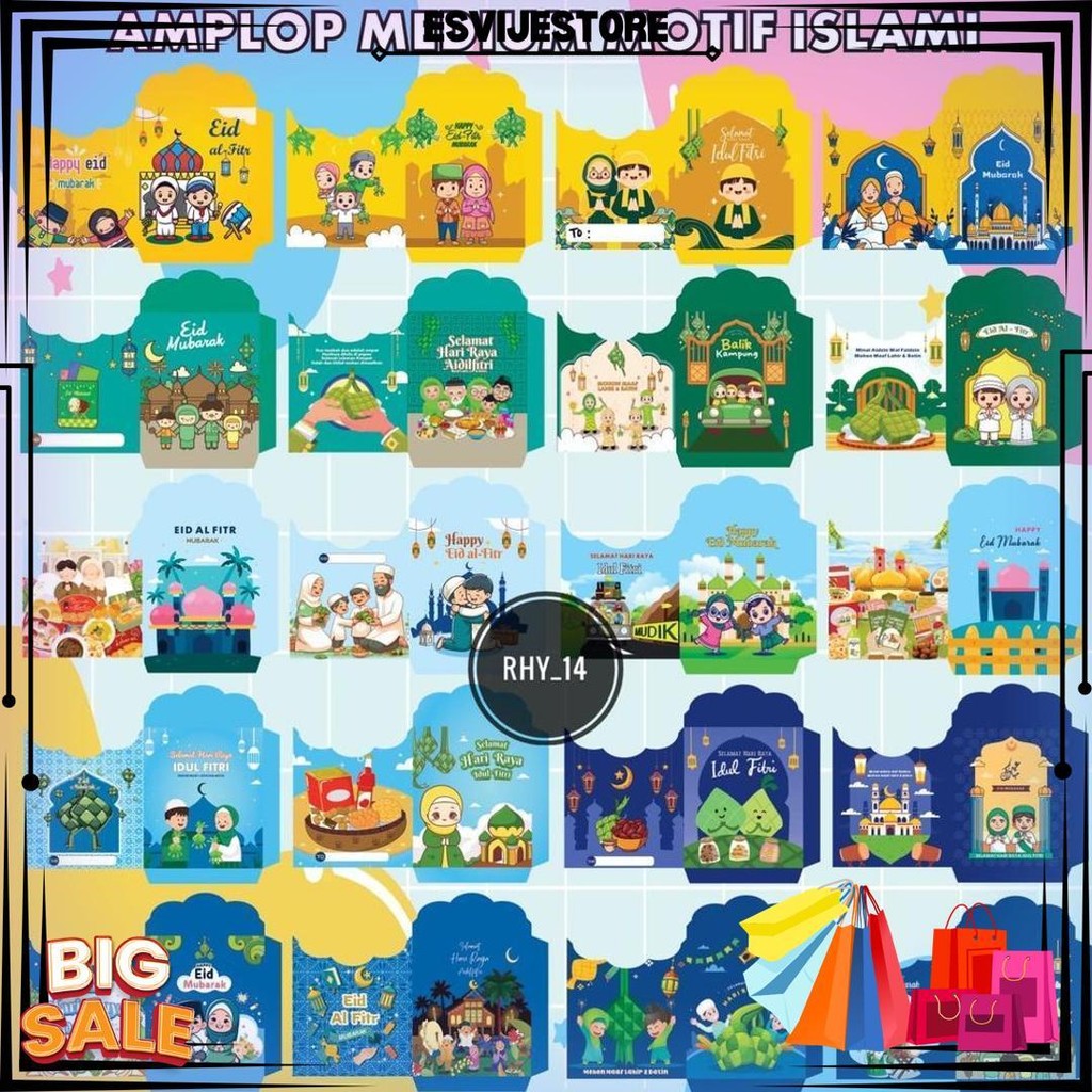 

Paket 50 Pcs Amplop Lebaran 2025 | Amplop Motif Snack D Termurah