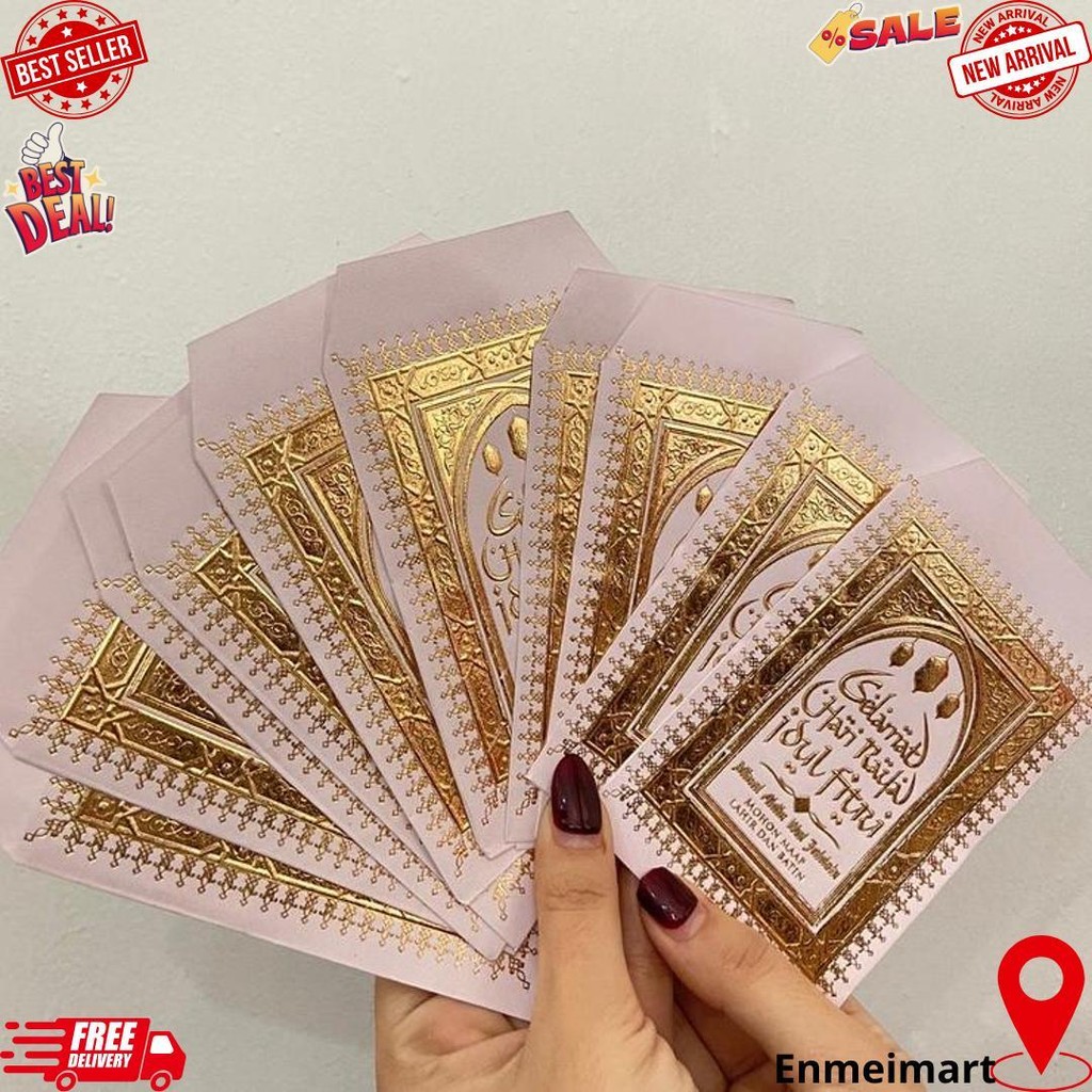 

Amplop Angpau Lebaran Motif Embos (Timbul)// Amplop Lebaran Foil D Ramadhan Sale