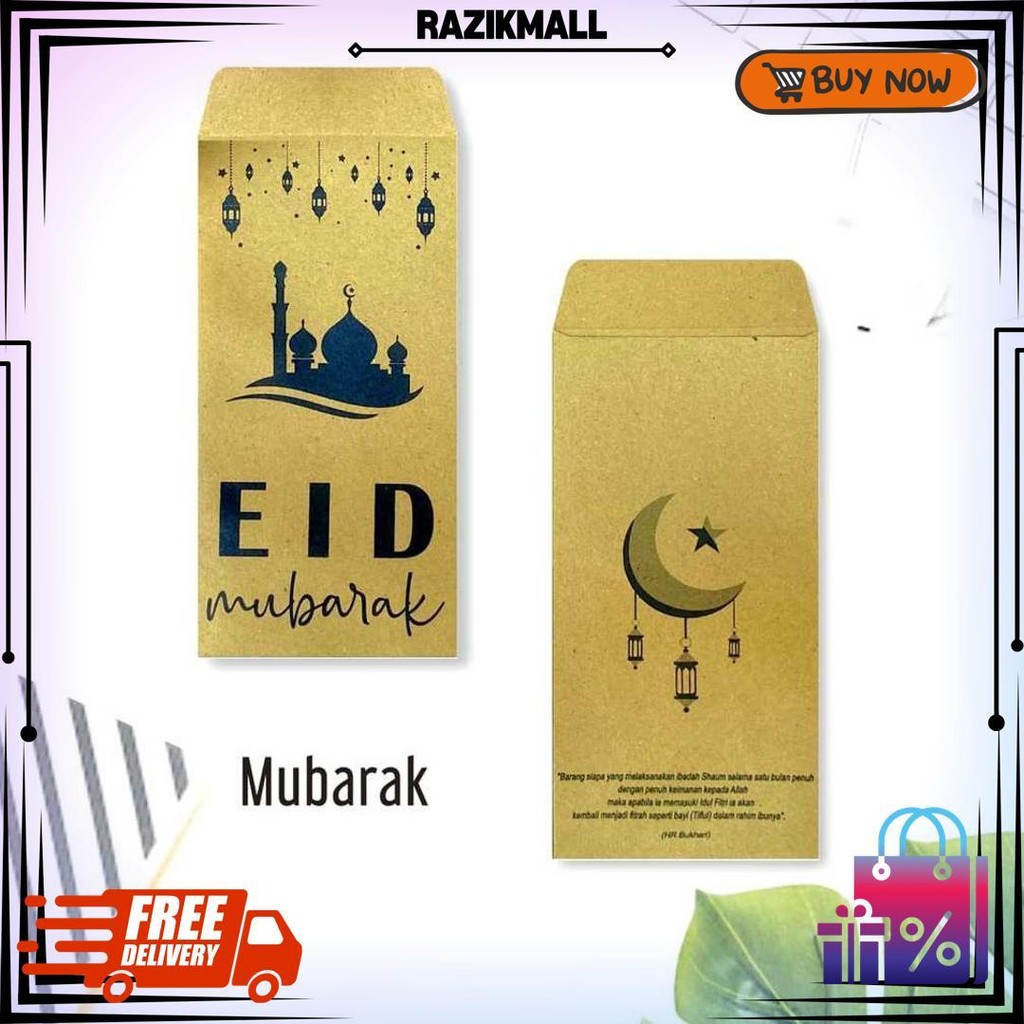 

( Isi 10 ) Amplop Lebaran Idul Fitri Besar 1 Pack Isi 10 Lembar / Amplop Lebaran Murah / Amplop Lebaran Besar Terlaris / Amplop Lebaran Unik / Amplop Lebaran Aesthetic D Promo Puncak