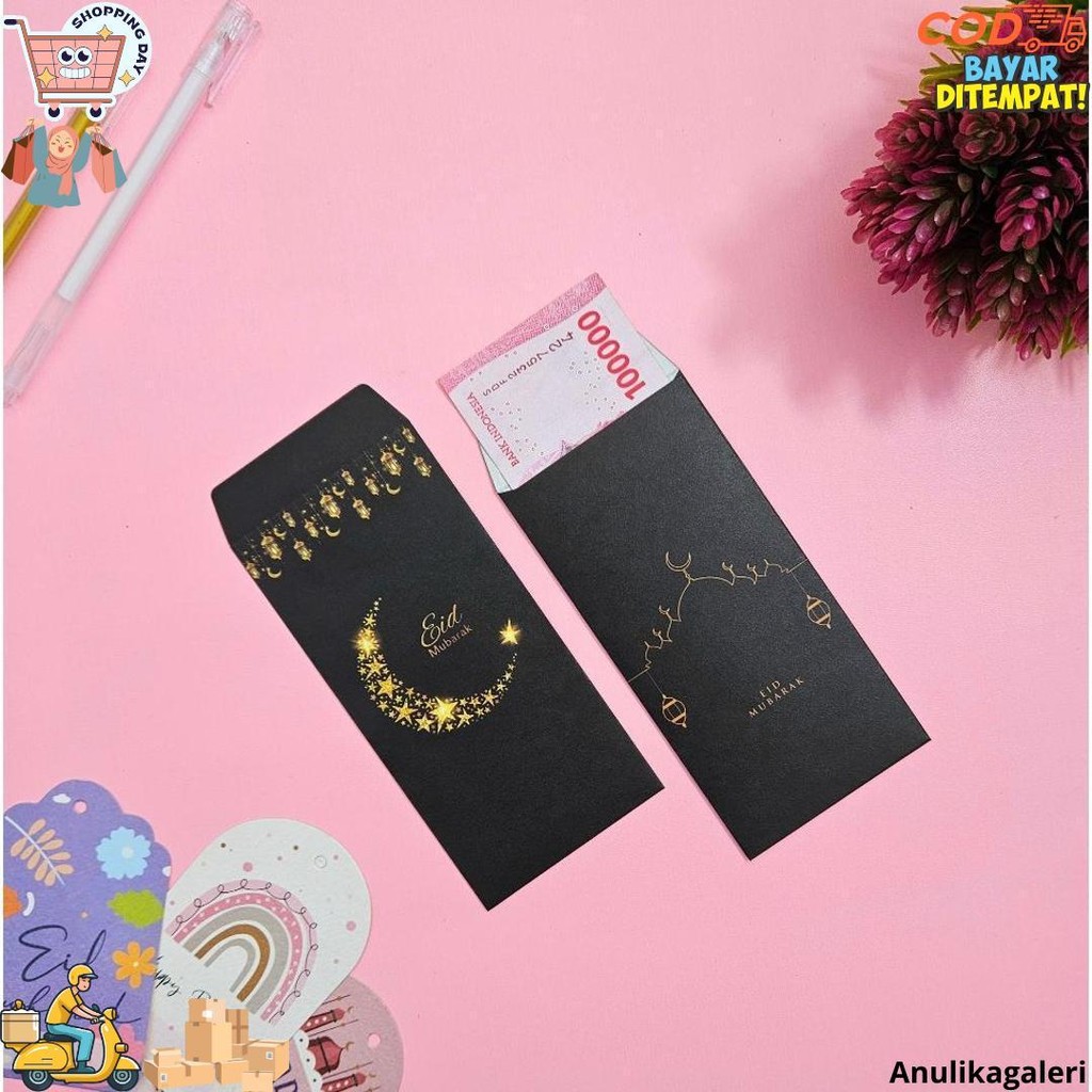 

[ Isi 30 Pcs ] Amplop Lebaran Panjang/Angpao Lebaran/Amplop Lebaran Aesthetic/Amplop Thr Idul Fitri 2025 D Promo Puncak