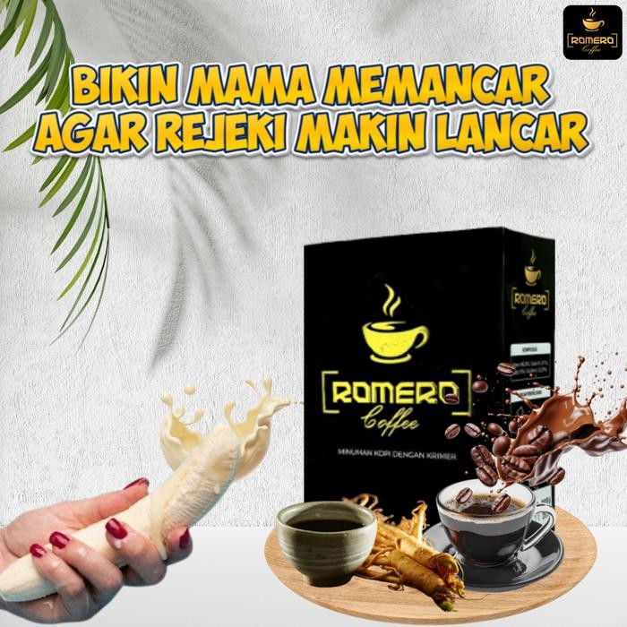 

terbaru !!! romero coffee - rahasia pria idaman istri coffee bubuk ready