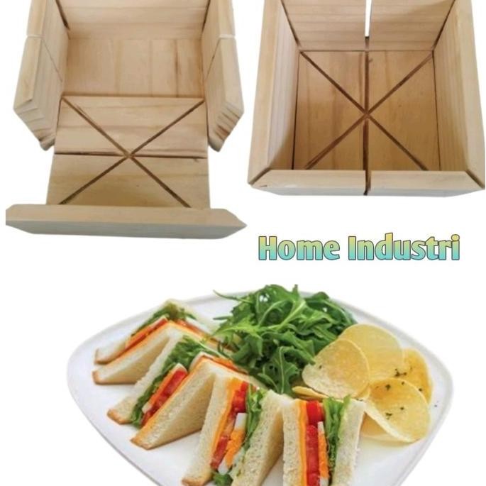 

SIAP KIRIM KOTAK PEMOTONG ROTI SANDWICH / SANDWICH CUTTER BOX