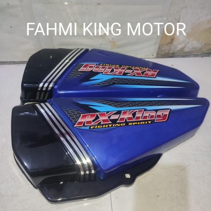 Sepasang Cover Bok Dop Aki Olsam Rx King Biru Lis 2005 Copy Original