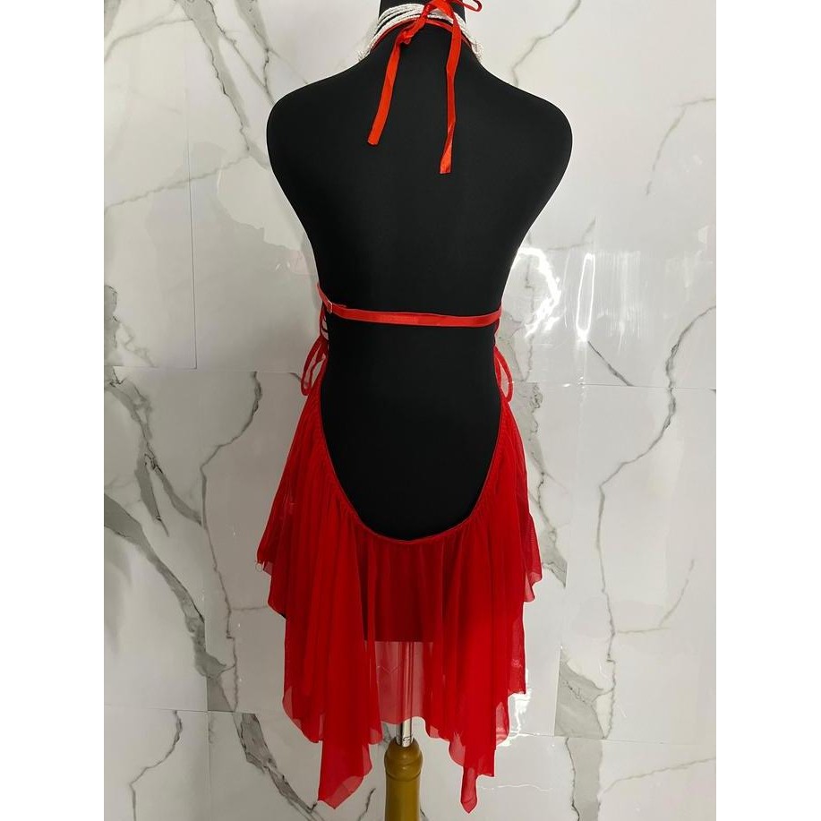 

Mixbox Dress Lace Lingerie Baju Tidur Wanita Brukat Ld 140Cm Jumbo - Ruby Original