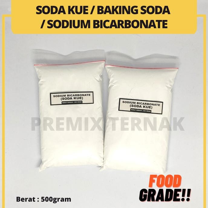 

Baking Soda / Soda Kue / Sodium Bicarbonate 500gr / Food Grade