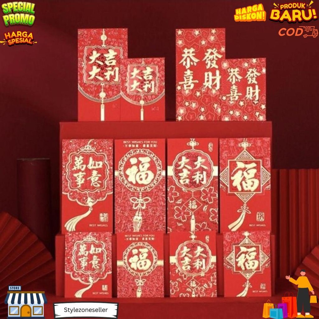 

Angpao Imlek 2025 Panjang Sincia Tahun Shio Ular Snake Fu | Amplop Angpau Gold Red Envelope Hongbao Lucu Imlek 3D Long Pendek Merah Emas Chinese New Year Tahun Baru Sincia Grosir Termurah D Promo Puncak