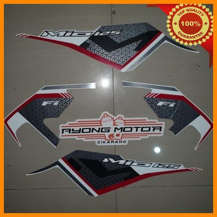 [AMC] STRIPING MIO M3 125 2019/20 PUTIH ORI