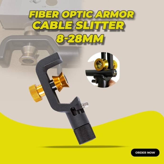 

SIAP KIRIM CUTTER PENGUPAS FO TOOL FIBER OPTIC ARMORED CABLE SLITTER 8-28MM FIBER