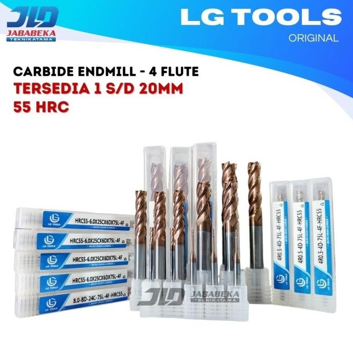 

SIAP KIRIM LONG ENDMILL 55 HRC 6 8 10 12 14 16 18 20 MM 4F 4 FLUTE CARBIDE LG TOOLS END MILL PANJANG 100 150 200 PISAU CUTTER MILLING