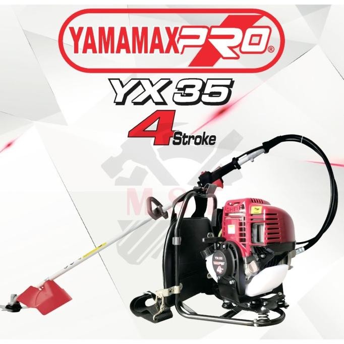 

SIAP KIRIM YAMAMAX PRO YX 35 MESIN POTONG RUMPUT 4 TAK BRUSH CUTTER BENSIN MURNI