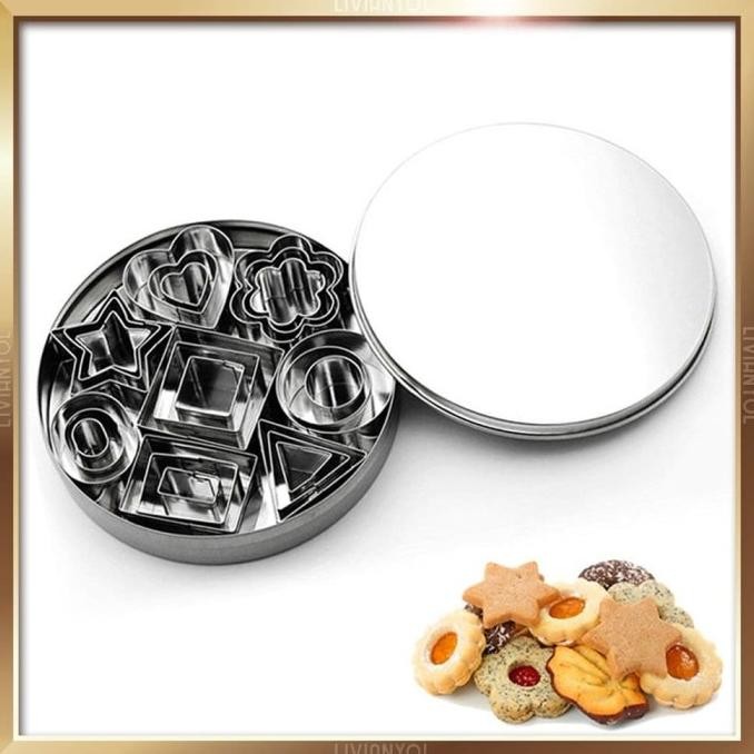 

SIAP KIRIM COOKIE CUTTER/ BISKUIT MOLD/ CETAKAN KUE KERING STAINLESS