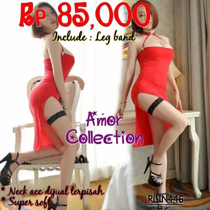 

Lingerie Seksi Clubbing Super Soft Merah (Rlin446) By Amor Collection Original