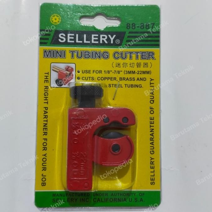 

SIAP KIRIM ALAT POTONG PIPA TEMBAGA AC / MINI TUBING CUTTER 1/8" - 7/8" SELLERY