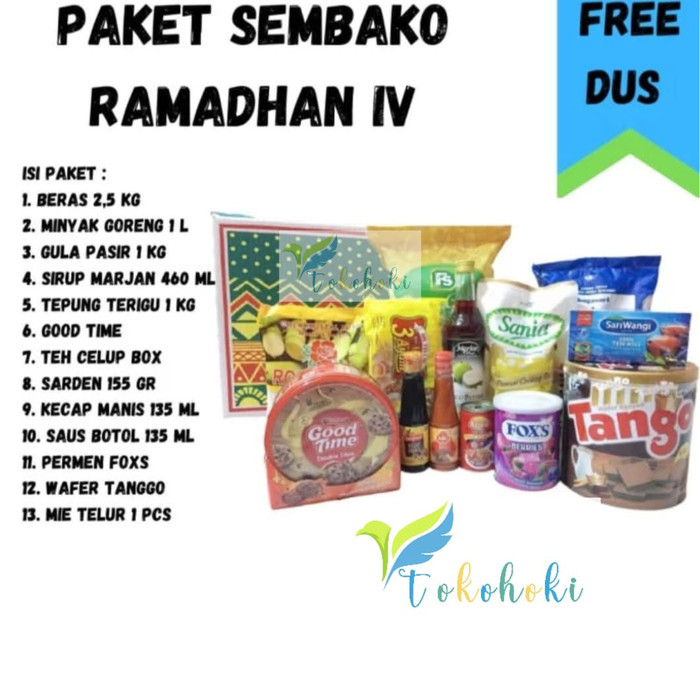 

PAKET SEMBAKO RAMADHAN IV