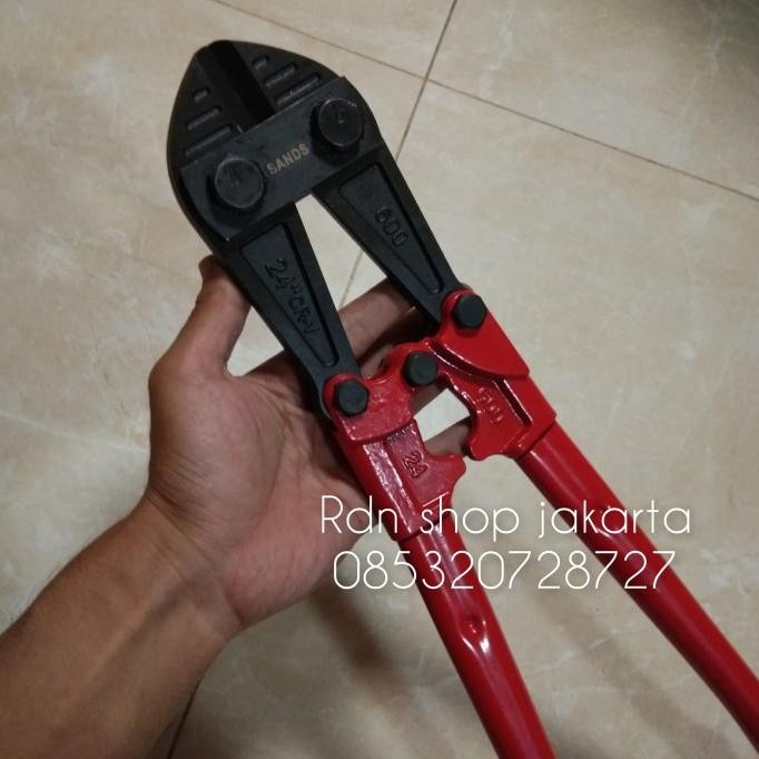

SIAP KIRIM BOLT CUTTER SANDS 24 INCH -ALAT PEMOTONG GEMBOK KAWAT BAJA BAUT SEGEL