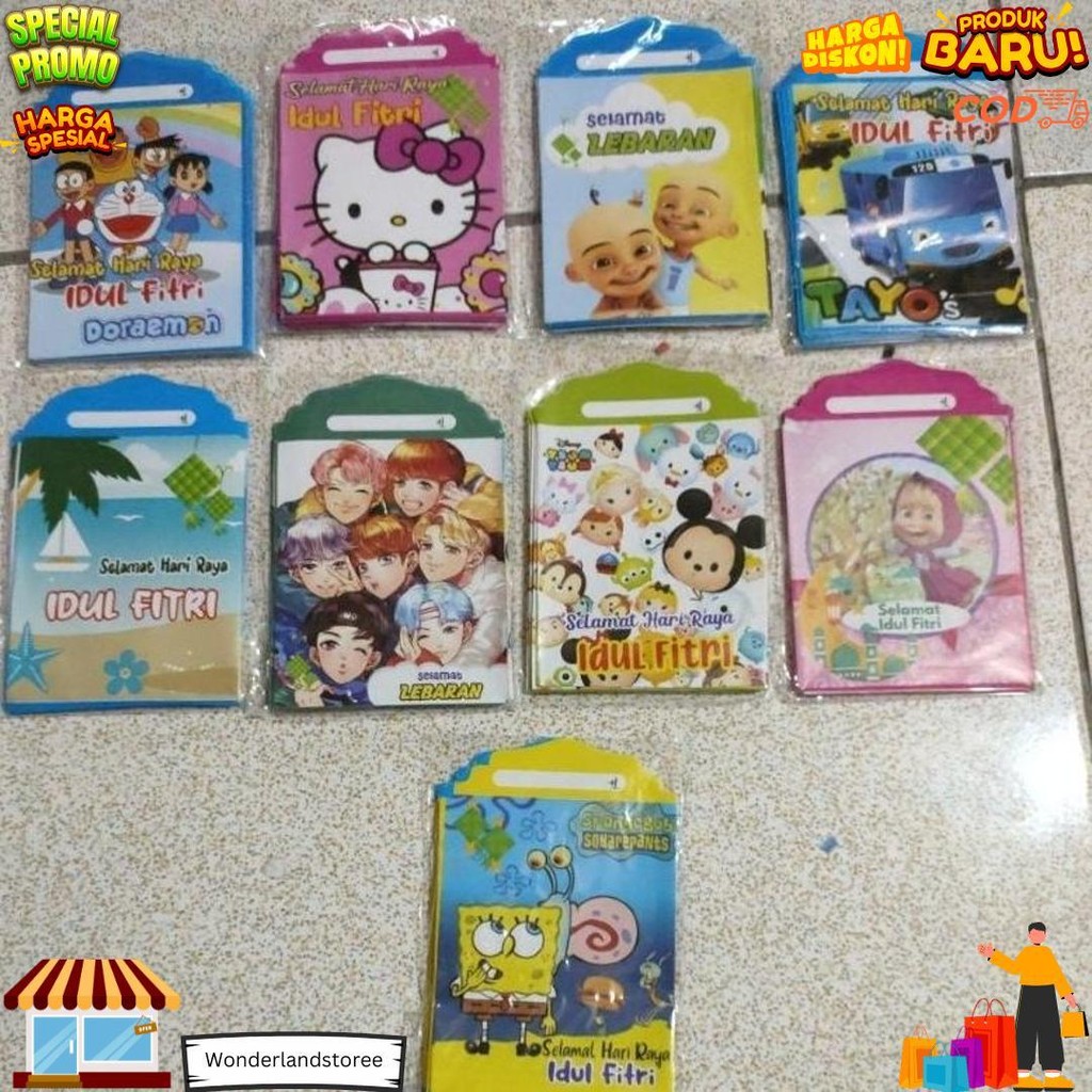 

Amplop Lebaran Snackk, Atm, Mesjid, Kartun D Promo Puncak