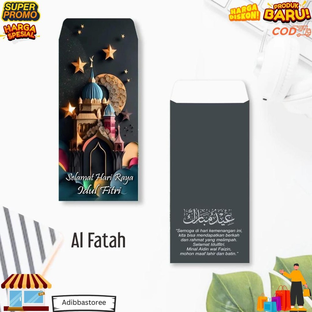 

Isi 10 Pcs / Amplop Lebaran / Angpao / Amplop Thr / Amplop Lebaran Karakter Panjang / Angpau Uang / Amplop Idul Fitri D Cod