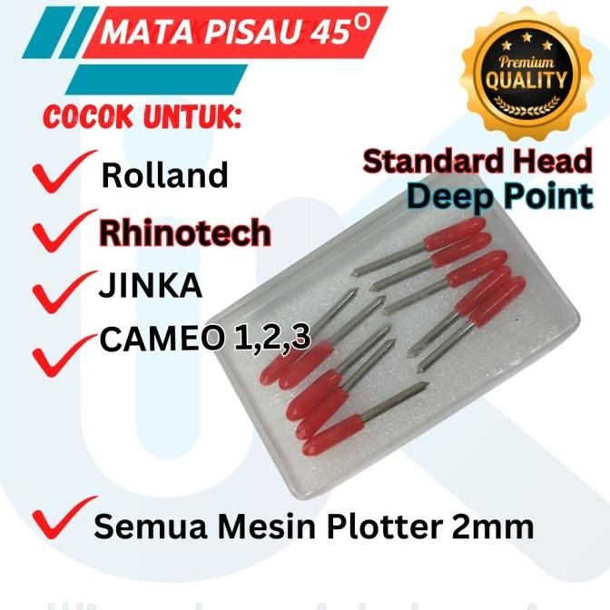 

SIAP KIRIM PISAU CUTTING CUTTER BLADE JINKA, ROLAND, GCC, JAGUAR 45 DERAJAT