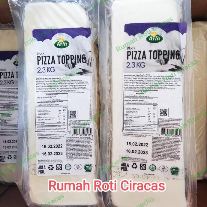 

SIAP KIRIM MOZZARELLA ARLA CHEESE KEJU MOZARELLA 2,3KG BLOK MOZZA KG LELEH LUMER
