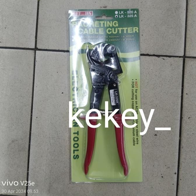 

SIAP KIRIM CABLE CUTTER RACHET LK 325 A