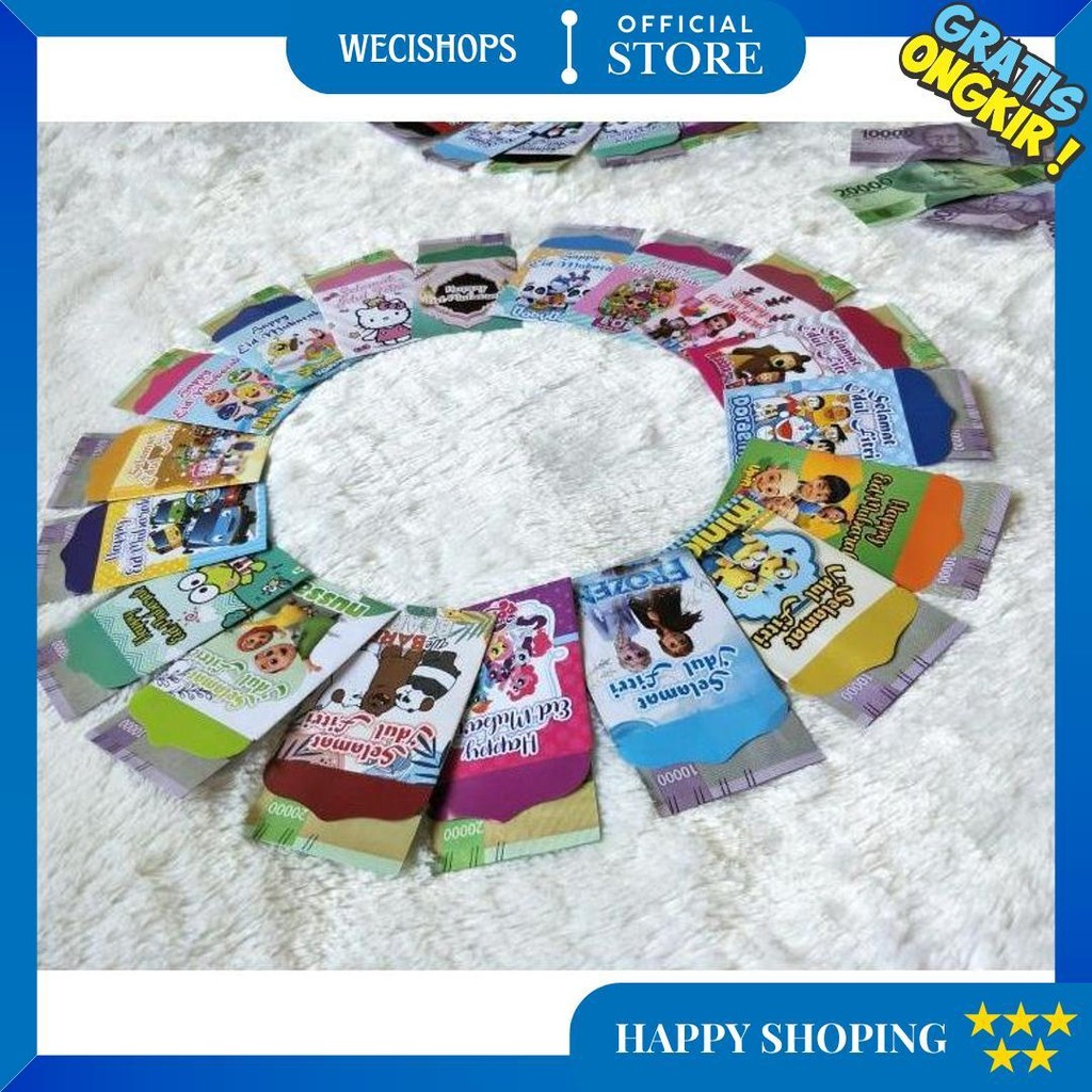 

Amplop Lebaran Karakter Ukuran Sedang / Amplop Thr Kartun / Amplop Anak Size M D Promo 3.3
