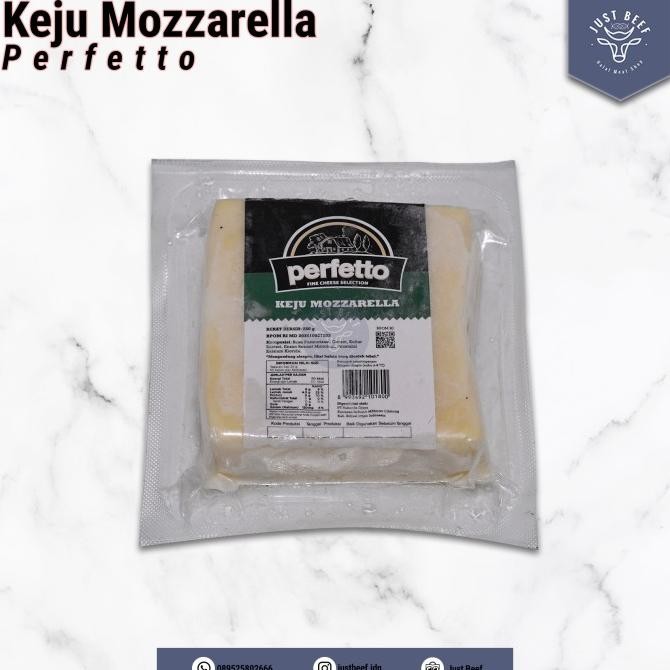 

SIAP KIRIM KEJU MOZZARELLA - PERFETTO 250GR