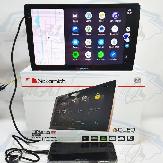 Promo Head Unit Android Nakamichi Oem Honda Crv Turbo 2017 Up Soket Pnp