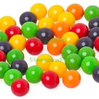 

Murah Gobstopper Yummy Fruity Jawbreaker Confectionery Candy Permen Import
