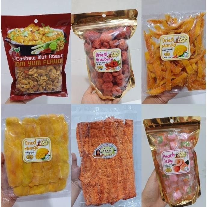 

Grosir (Aoi) Manisan Thailand Madam Aoi Dried Fruit Snack Bangkok Import