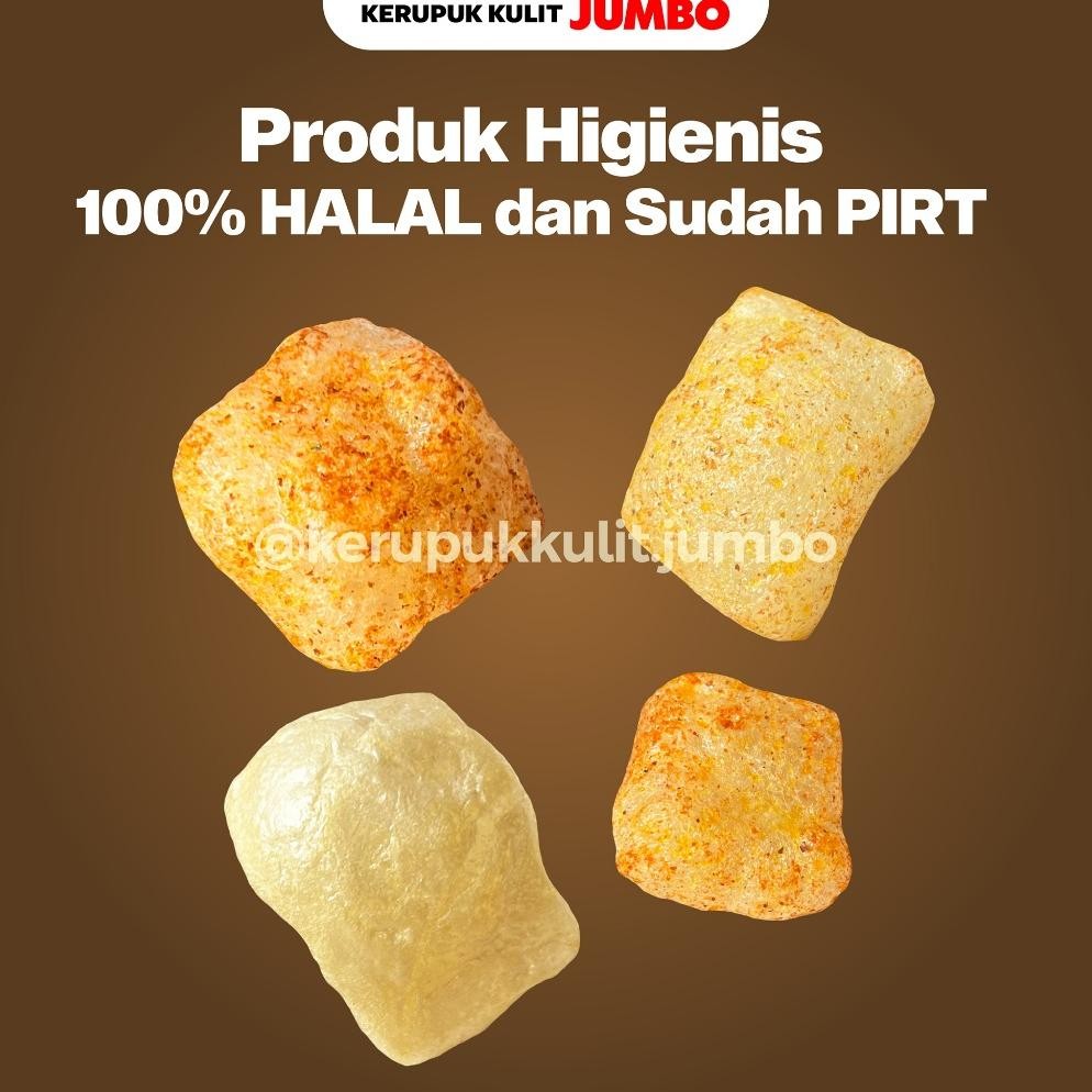 

Kerupuk Kulit Sapi Dorokdok Asli Halal Aneka Rasa Original Gurih Renyah Ready Kirim