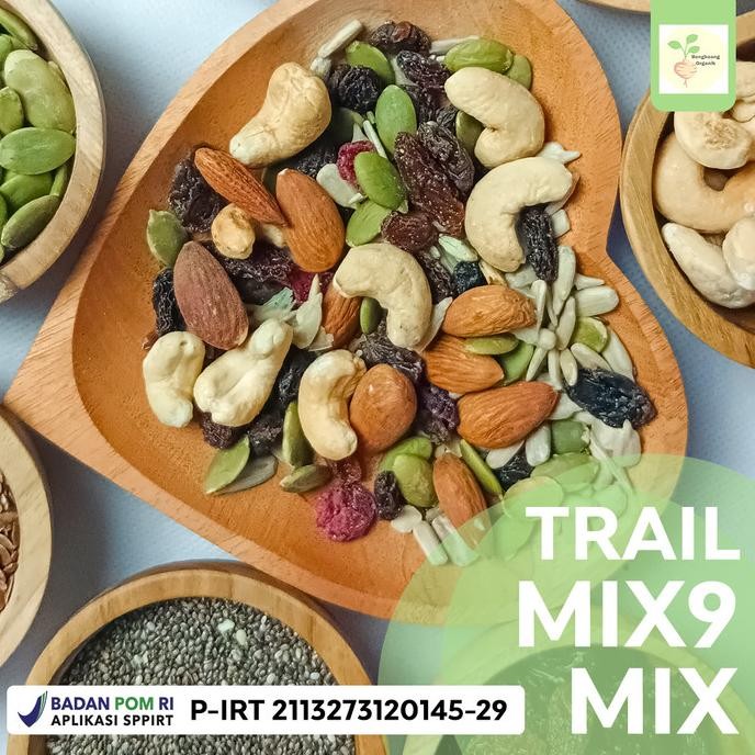 

Sale Trail Mix 1Kg - Almond, Cranberry, Pumpkin Seed, Cashew, Raisin