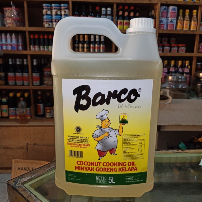 

Minyak Goreng Kelapa Barco 5Liter {TerlarisBest Seller}