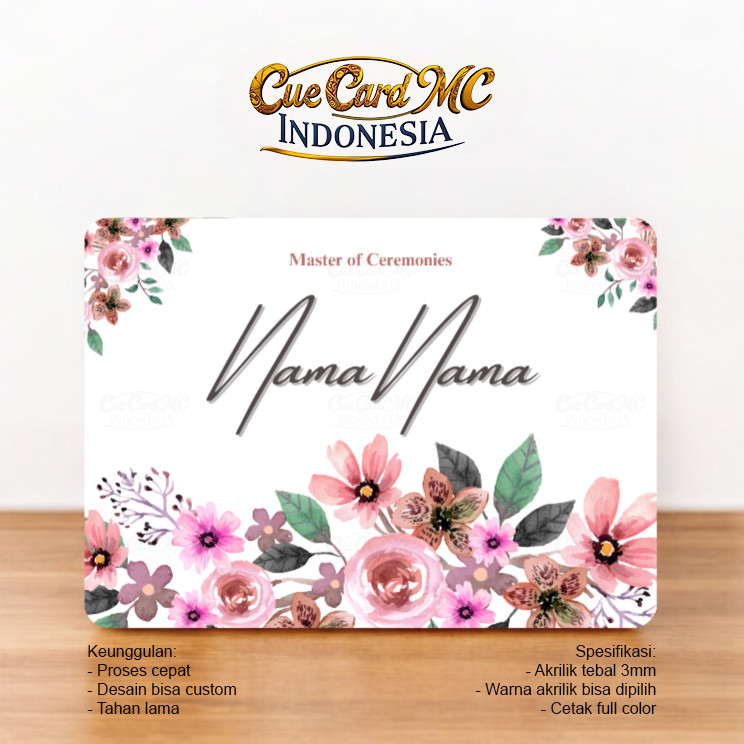 

Cue Card MC Full Color FC-07 | Garansi 6 bulan