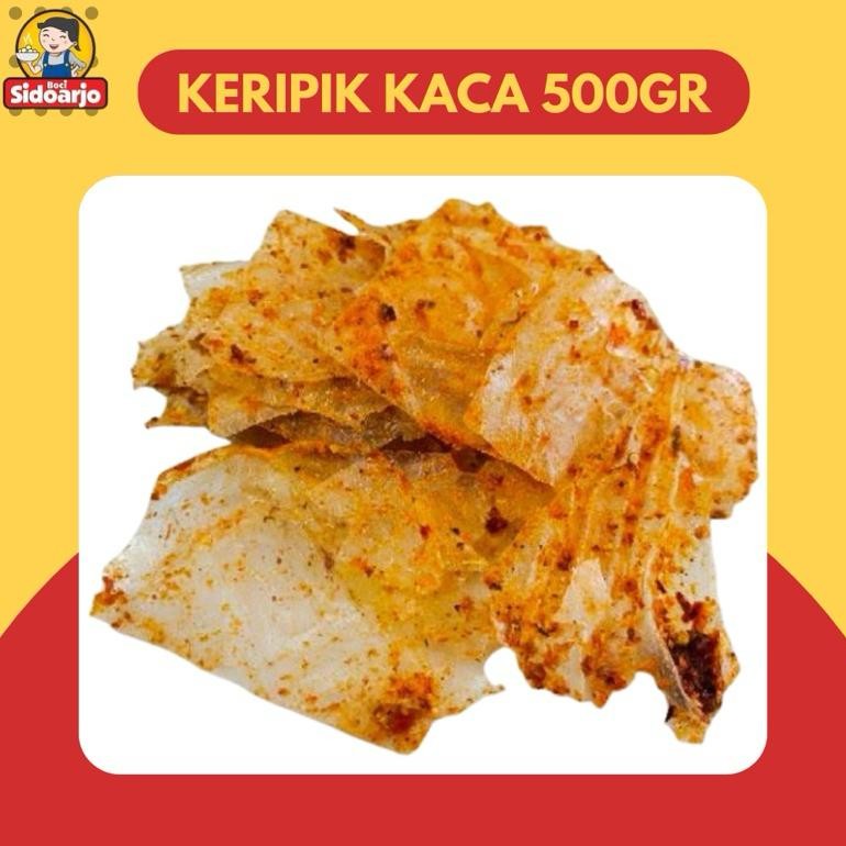 

VIRAL keripik kaca bledak keripik beling 500gram jy-6