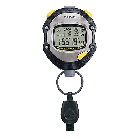 TERBARU Stopwatch Casio HS-70W Digital 100 Lap Memory - Stop Watch Casio
