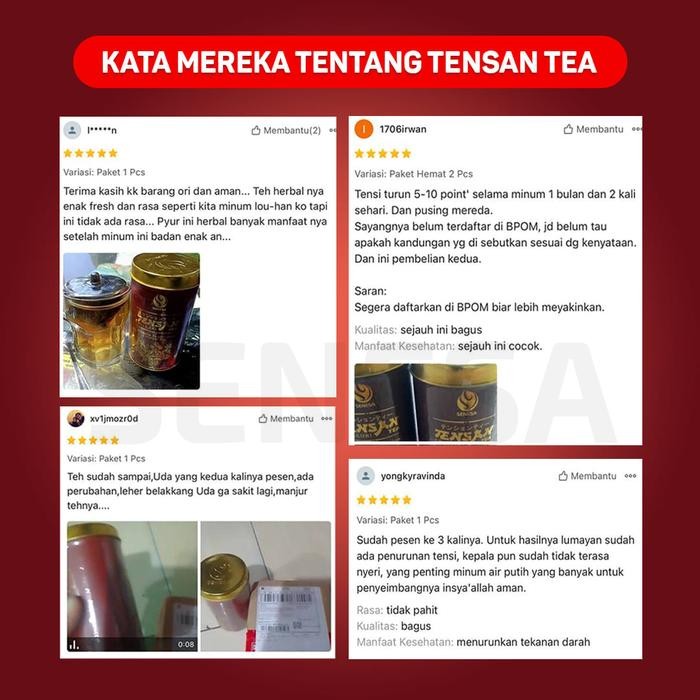 

terbaru !!! tensan 5 kaleng teh tekanan darah ready