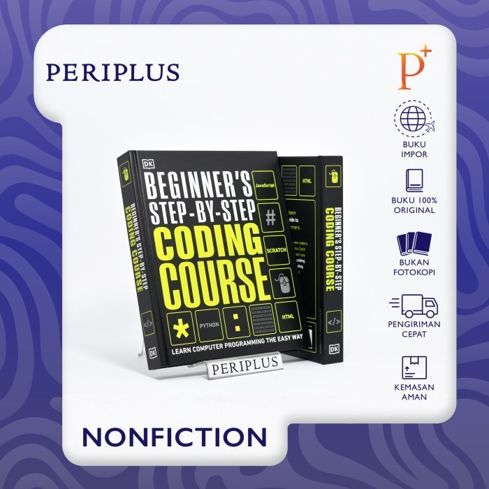 

TERBARU! Beginner's Step-By-Step Coding Course - 9781465482211