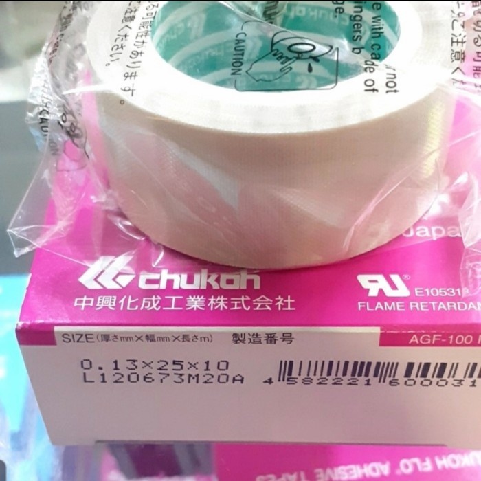 

AGF-100FR/TEVLON TAPE SIZE 0,13 25MM X 10M