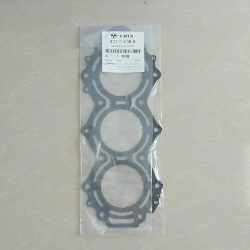 Gasket mesin tempel Tohatsu Mercury 40pk. Asli