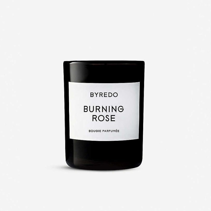 BYREDO Burning Rose scented candle 70g/lilin aromaterapi