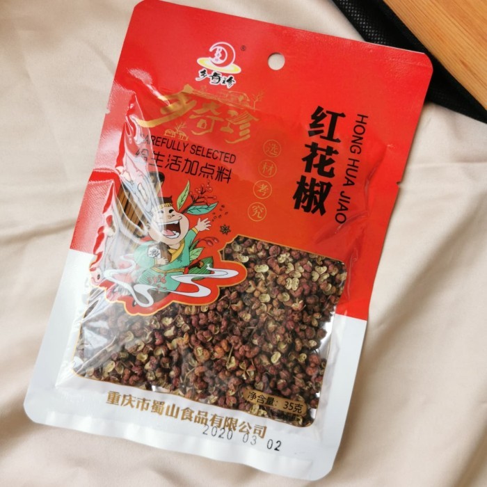 

Red Mala Pepper Dry Seed/35 Gr/Hong Hua Jiao/