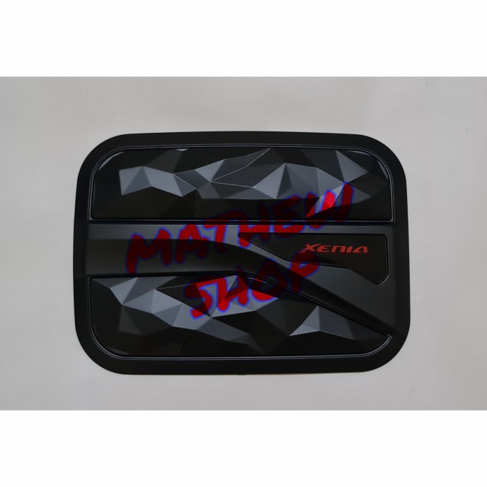 TERMURAH TANK COVER GRAND NEW XENIA 2016-2018 HITAM / TUTUP TANGKI BENSIN XENIA
